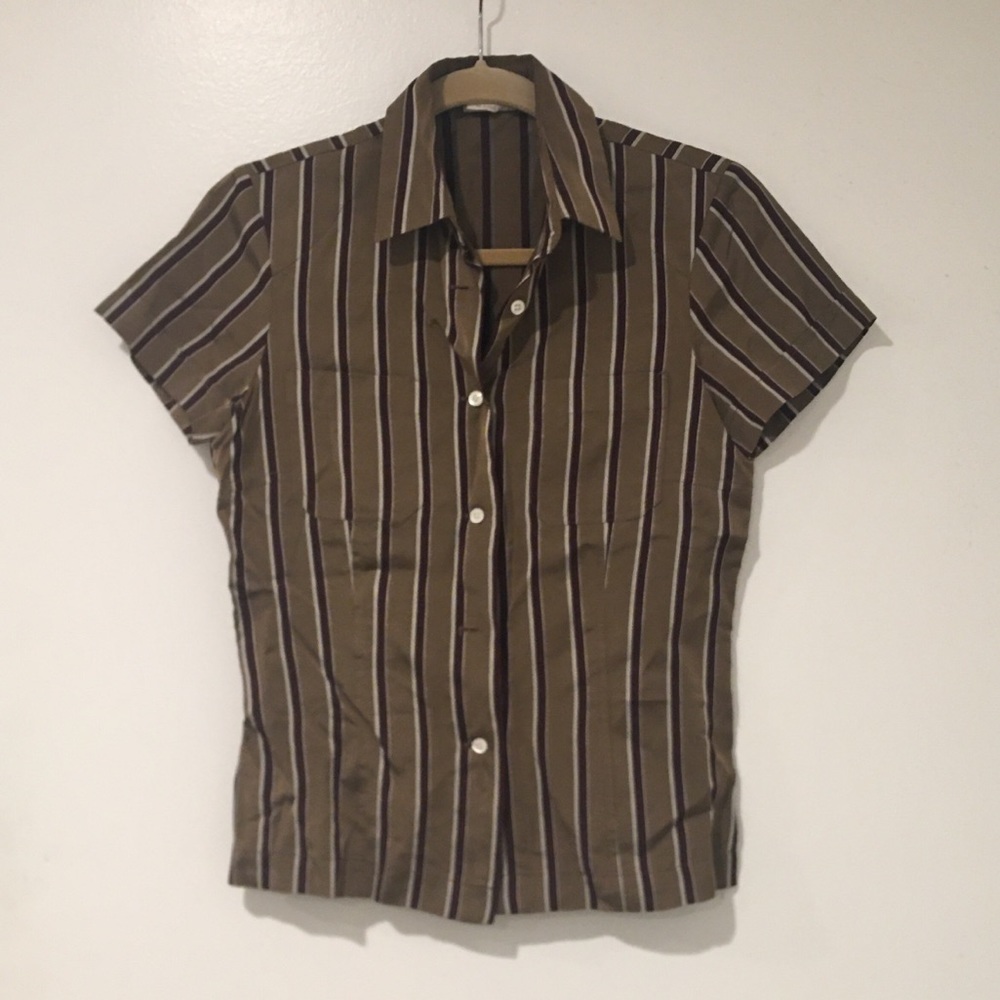 Dries van noten stripe shirt